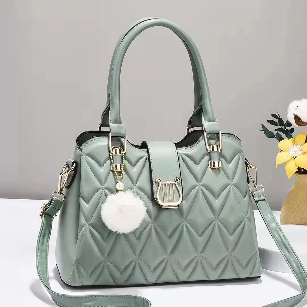 2022 Factory Wholesale New Fashion Leather Girls Shoulder Bag Commuting Ladies Cross Body Bag Woman Bags Custom Handbags