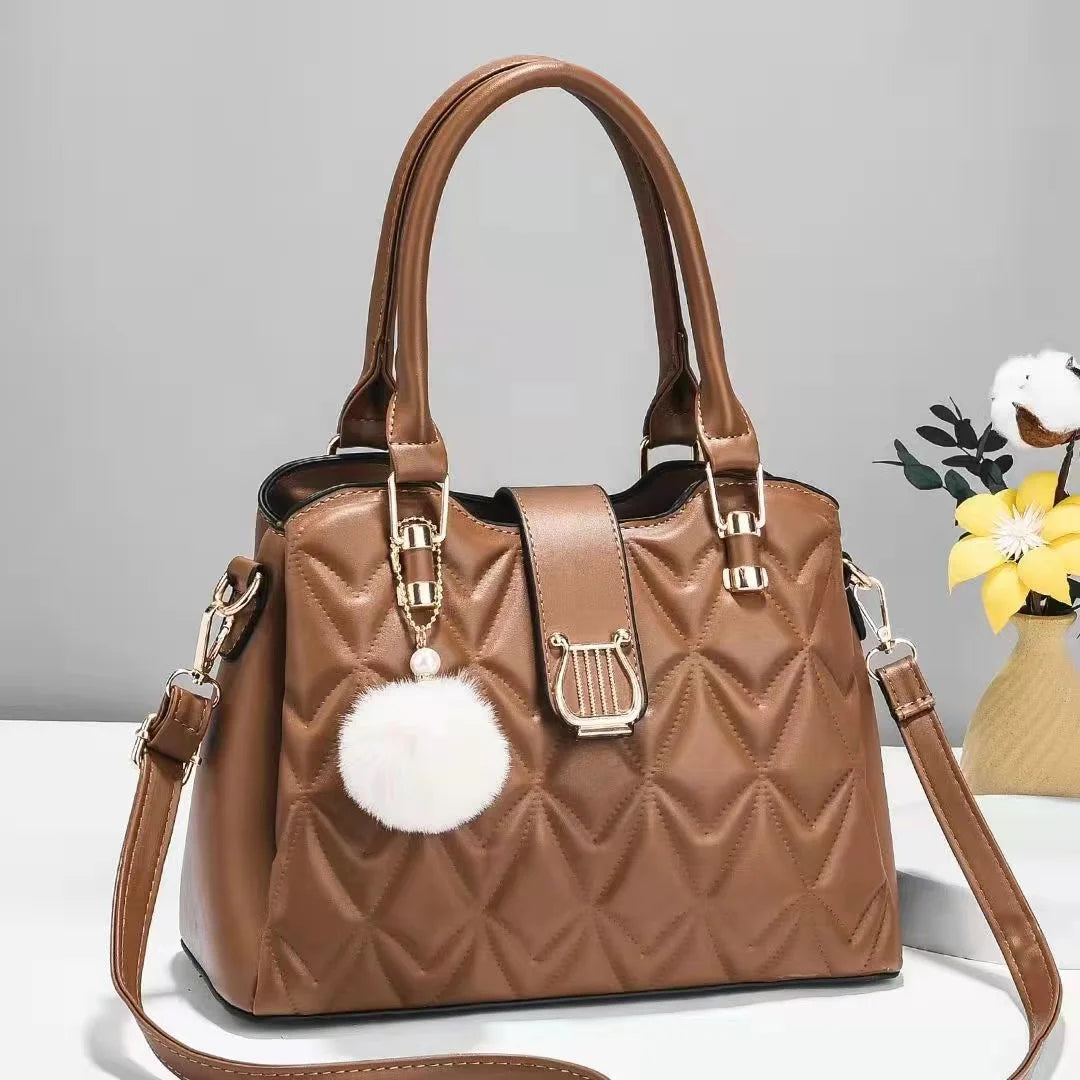 2022 Factory Wholesale New Fashion Leather Girls Shoulder Bag Commuting Ladies Cross Body Bag Woman Bags Custom Handbags
