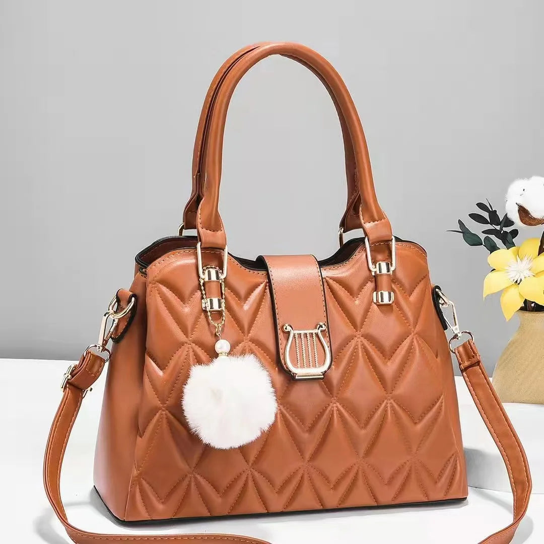 2022 Factory Wholesale New Fashion Leather Girls Shoulder Bag Commuting Ladies Cross Body Bag Woman Bags Custom Handbags