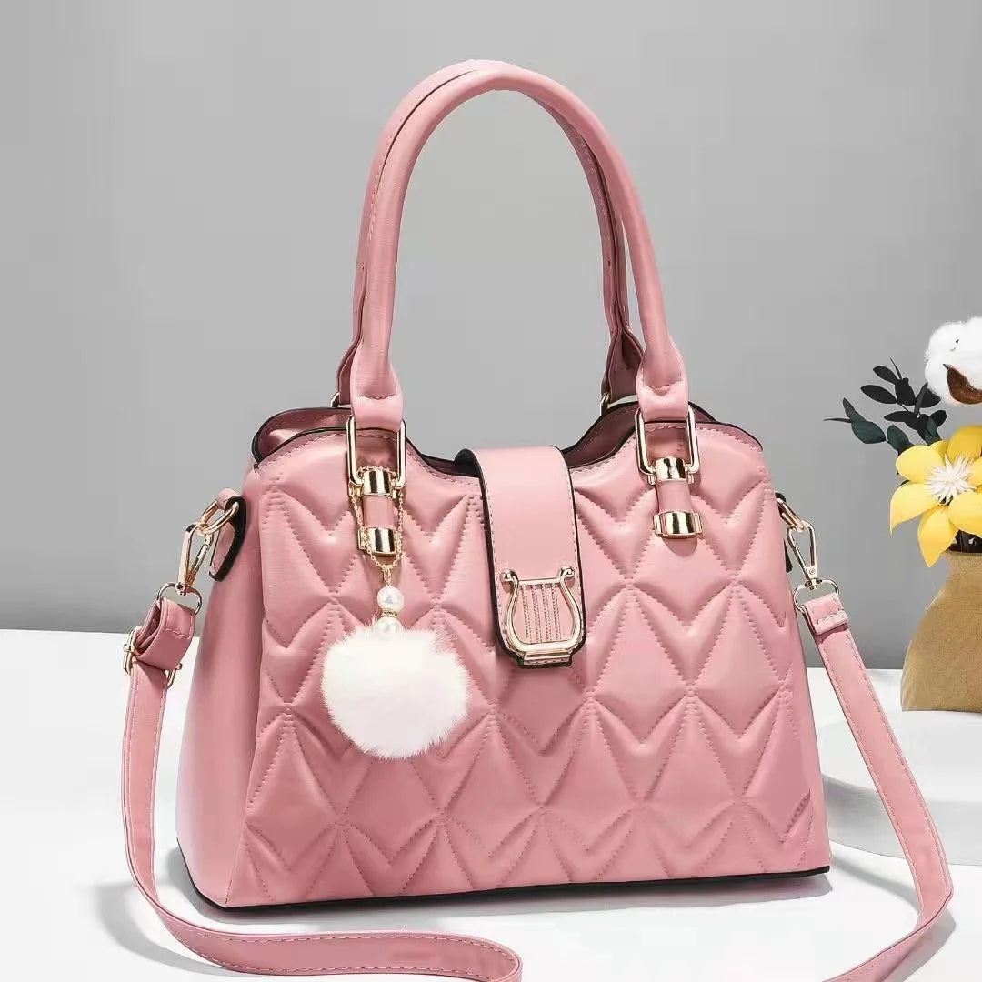 2022 Factory Wholesale New Fashion Leather Girls Shoulder Bag Commuting Ladies Cross Body Bag Woman Bags Custom Handbags